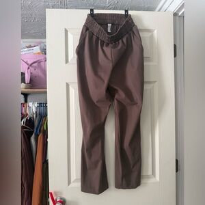 Women’s Yogalicious Brown Athletic Pants, medium
